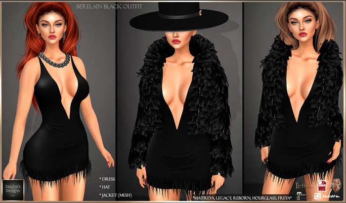 SAS - Berelain Black Outfit (MB) 
