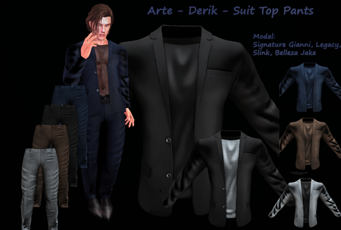 Arte - Derik - Suit top Pants Fatpack