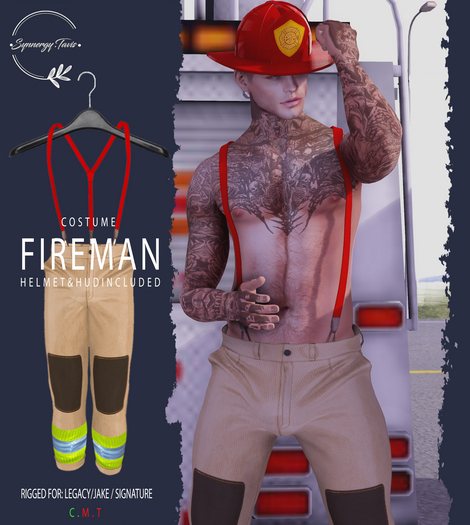 SYNNERGY.TAVIS// Fireman Costume 