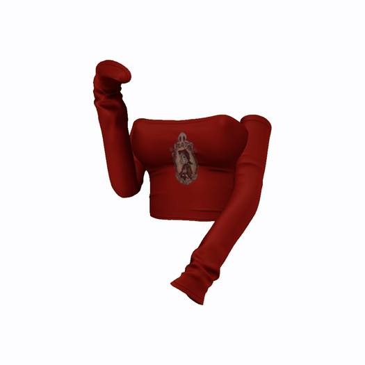MJ Death Doll Top - red