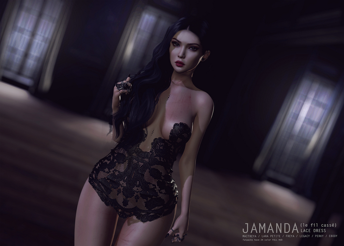 {le fil cassé} Jamanda Lace Dress Fatpack