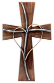 Tams - Wall Decor - Heart Cross