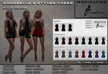 Annabelle 3 Styles Dress