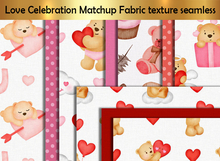 Love Celebration Matchup Fabric texture seamless
