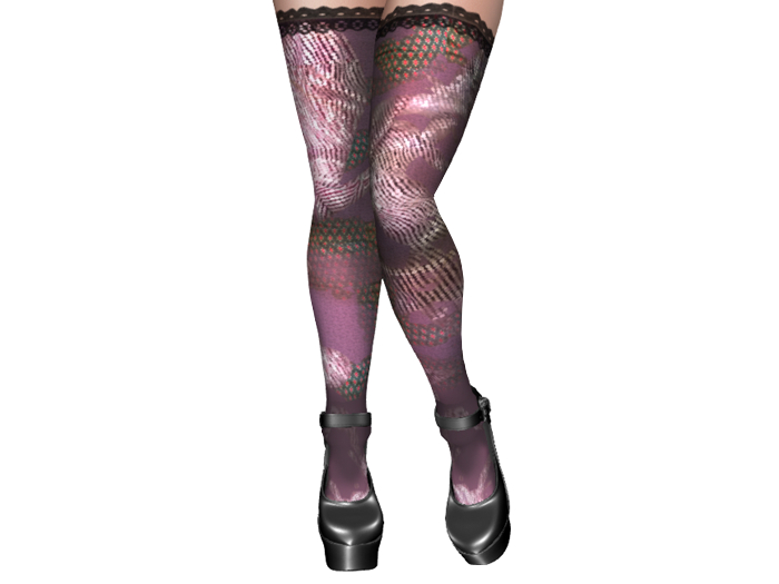 Stocking Dark Purple