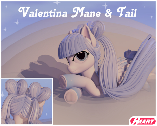[HMART] Valentina Mane & Tail