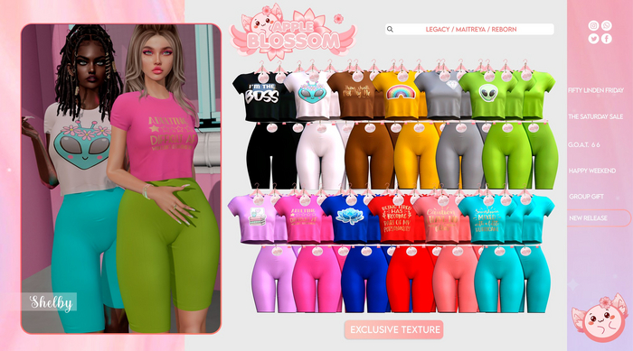 Apple Blossom - Fatpack // Shelby Set