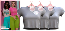 #5 Apple Blossom - Gray //  Shelby Top