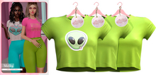 #6 Apple Blossom - LimeGreen //  Shelby Top