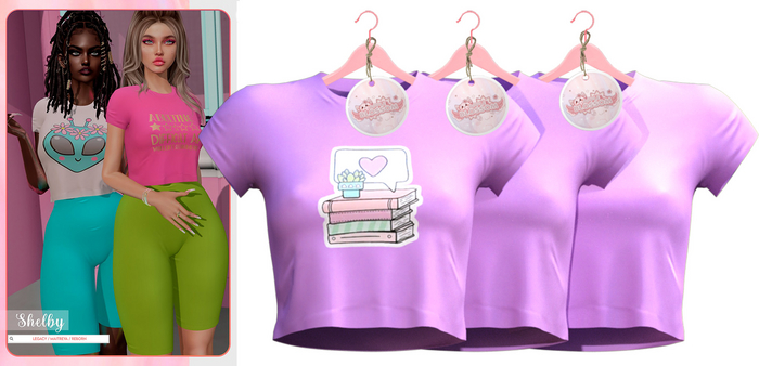 #7 Apple Blossom - Lavender //  Shelby Top