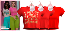 #10 Apple Blossom - Red //  Shelby Top