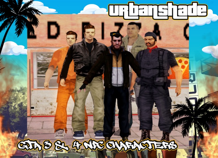 [UrbanShade]-GTA  3 & 4 characters