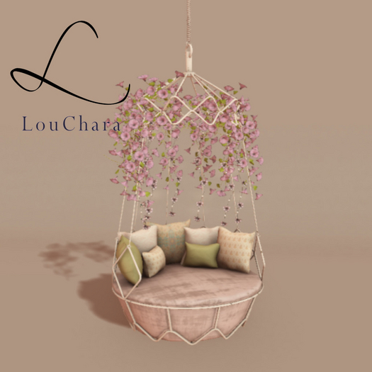 LouChara May Hanging Cuddle Chair 