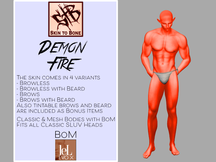 StB Demon Skin Fire (BoM Evo X)