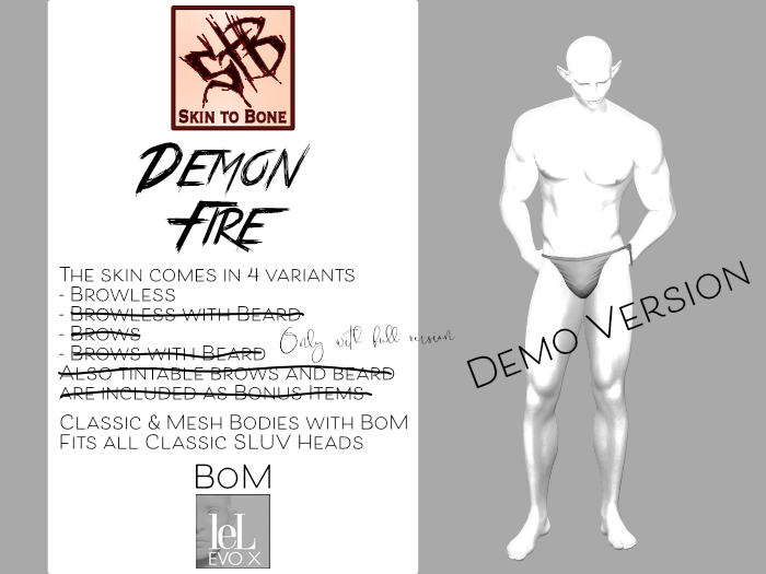 *DEMO* StB Demon Skin Fire (BoM Evo X)