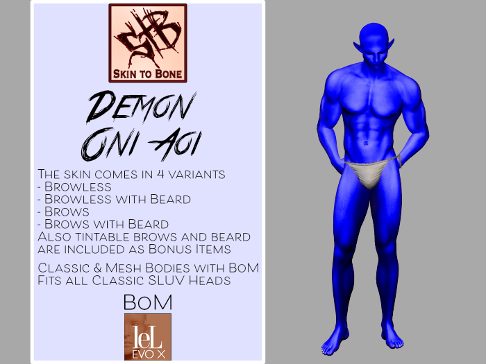 StB Demon Skin Oni Aoi (BoM Evo X)