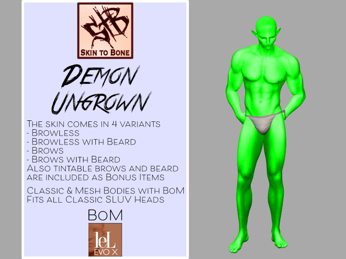 StB Demon Skin Ungrown (BoM Evo X)