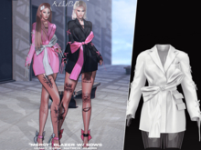 #Klubb "Mercy" Blazer w/ Bows [Coke]