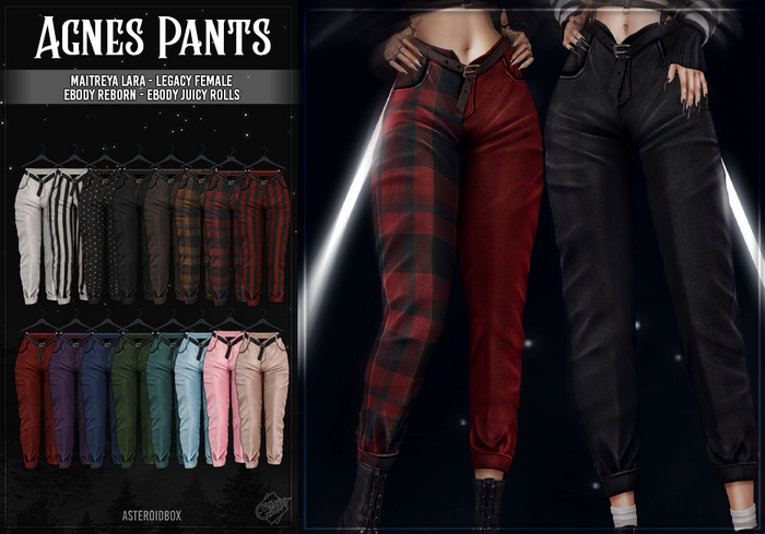 AsteroidBox. Agnes Pants - Fatpack