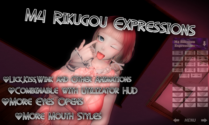 Expressions et animations M4 Rikugou