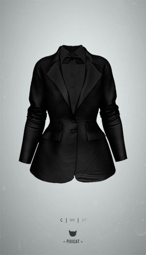 -Pixicat- June Blazer (Black)