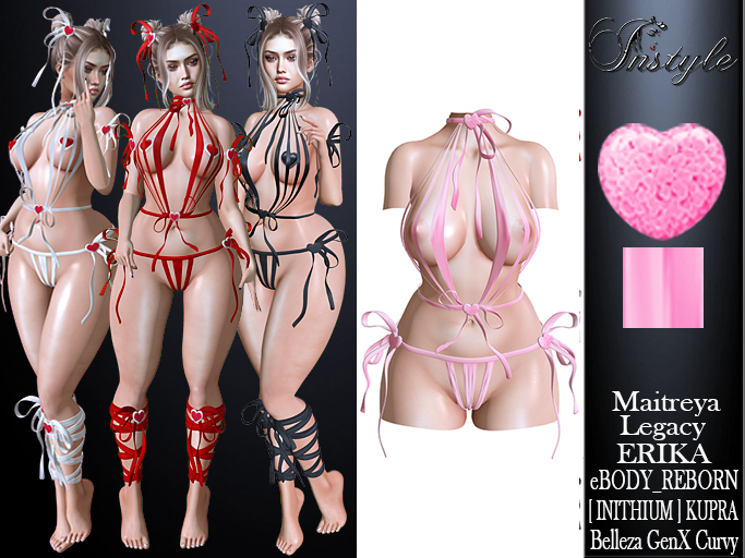InStyle - Set Top & Panties - Pink-PROMO until 30.04.
