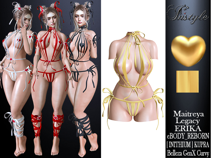 Sale!!!  Sale!!!  InStyle - Set Top & Panties - Yellow