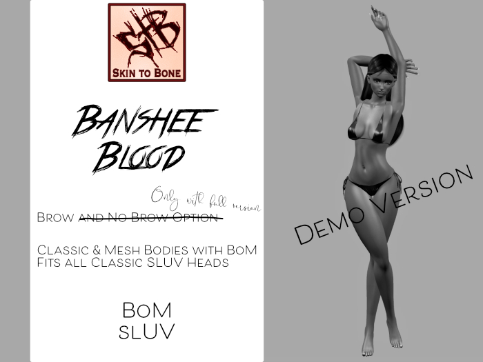 *Demo* StB Banshee Skin Blood (BoM SLUV)