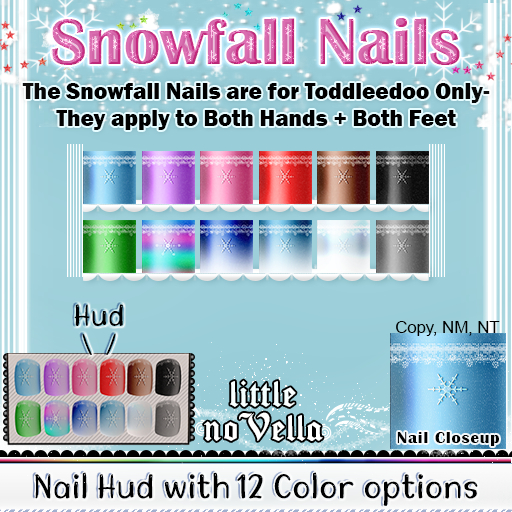 [little noVella] Snowfall +Nails*