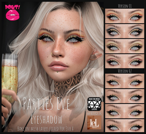 [POUT!] Parties Eve Eyeshadow- Evo X