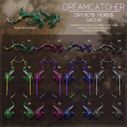 DREAMCATCHER - Dryad's horns - Fatpack