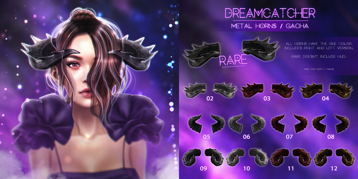 DREAMCATCHER - Metal horns - Fatpack