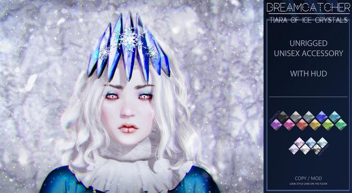 DREAMCATCHER // Tiara of Ice Crystals