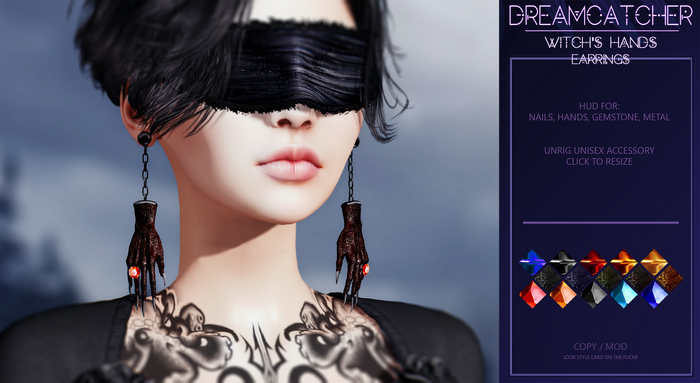 DREAMCATCHER // Witch's hands - errings