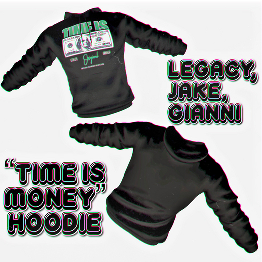 time is money hoodie