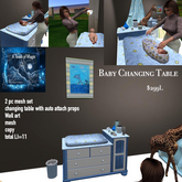 It's a boy changing table set-Box LI=11