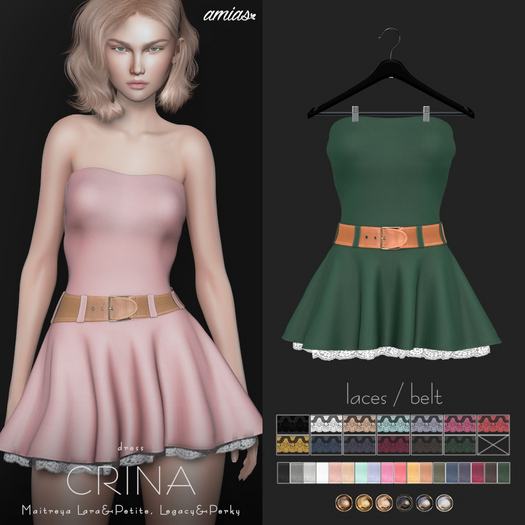 amias - CRINA dress forest