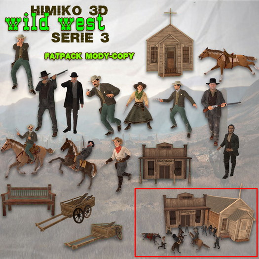 FATPACK-Himiko 3D- Wild West vol3