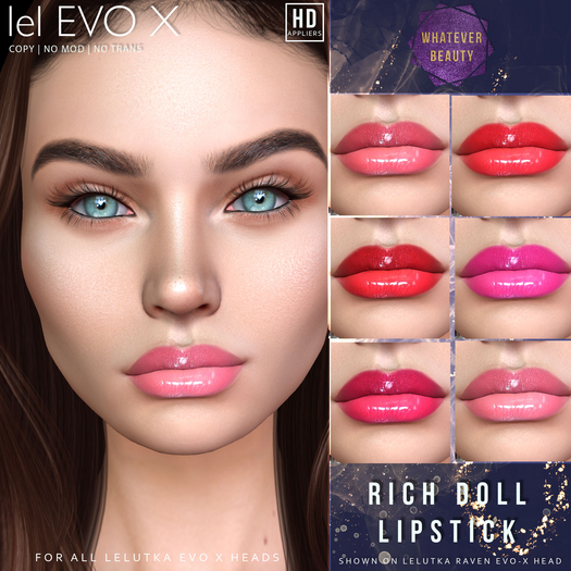 WHATEVER - RICH DOLL - LIPSTICK - EVO&EVO X