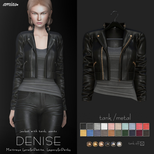 amias - DENISE jacket black