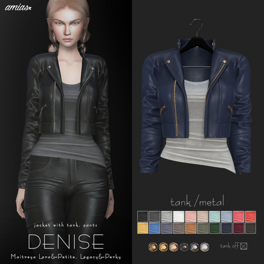 amias - DENISE jacket navi