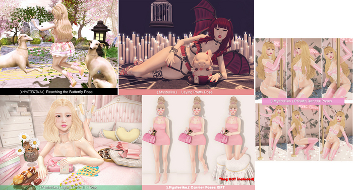 ).MYSTERIKA.( Old Poses Bundle