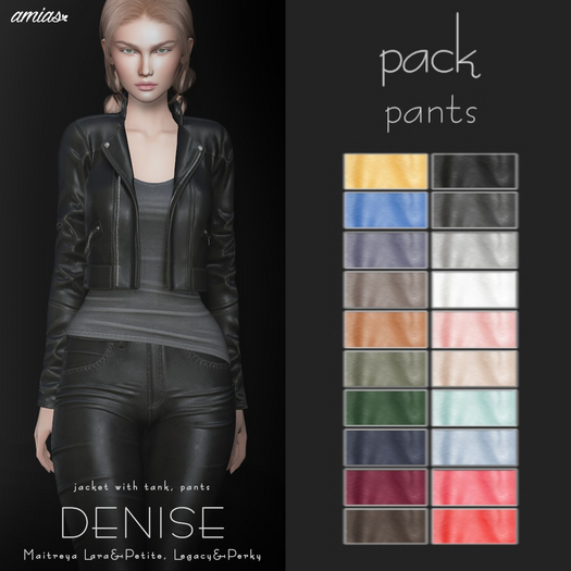 amias - DENISE pants pack