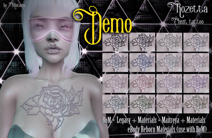 DEMO Misteria - Rozetta Tattoo