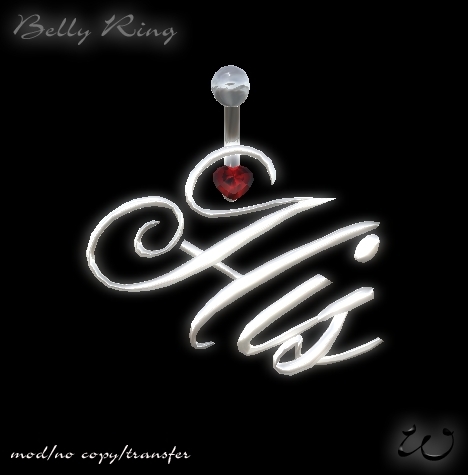 ~WC~ Belly Ring "His"