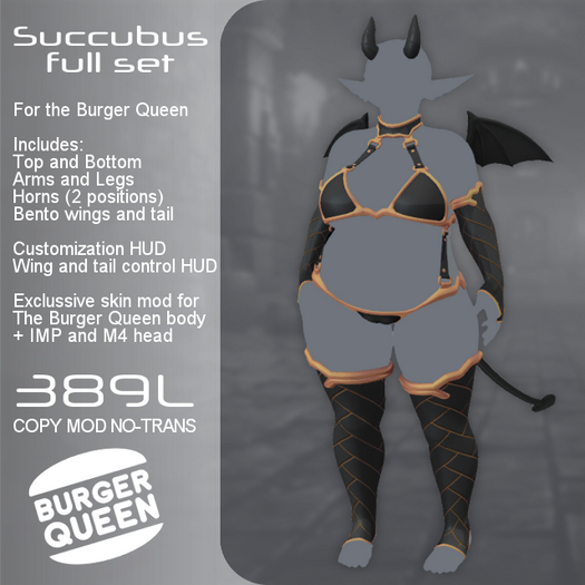 <UTILIZATOR> - BQ Succubus (for Burger Queen)