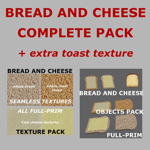 Bread and Cheese COMPLETE pack / full-perm