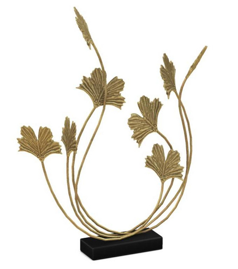 03 MADRAS Peafowl Floral Decor Brass  (2LI)