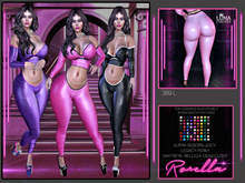 Rosella Set,Top,chains,Leggings,30 Mix Match textures,.Luna Chelsea