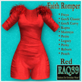 [R39] Faith Romper-Red